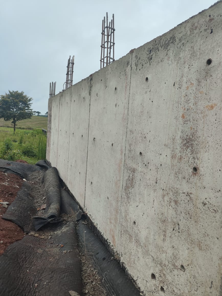 Obra híbrida em concreto armado e steel frame, detalhe 6