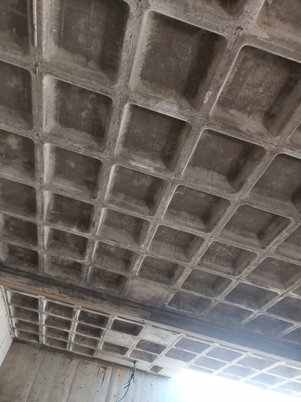 Obra híbrida em concreto armado e steel frame, detalhe 7