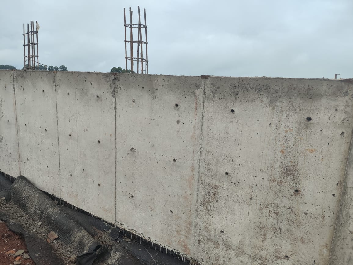 Obra híbrida em concreto armado e steel frame, detalhe 5