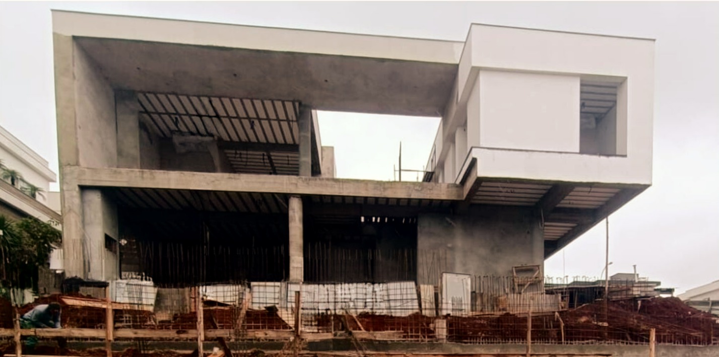 Casa em concreto armado